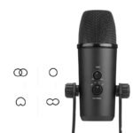 Condenser Microphone Eat Broadcast  Recording Built-in Sound Card - Image 3