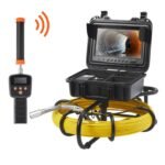 Pipeline Inspection Camera With DVR Function, IP68 Camera With 12 Adjustable LEDs, A 16 GB SD Card For Sewer Line, Home, Duct Drain Pipe Plumbing - Image 2