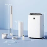 14000 BTU Portable Air Conditioner, AC Unit With Cool, Dehumidifier, Fan, 549 Sq. Ft, 24H Timer On Off, Window Kit - Image 2