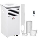 Portable Air Conditioner 7000BTU Remote Fan Modes 24 Hour Timer Auto Off