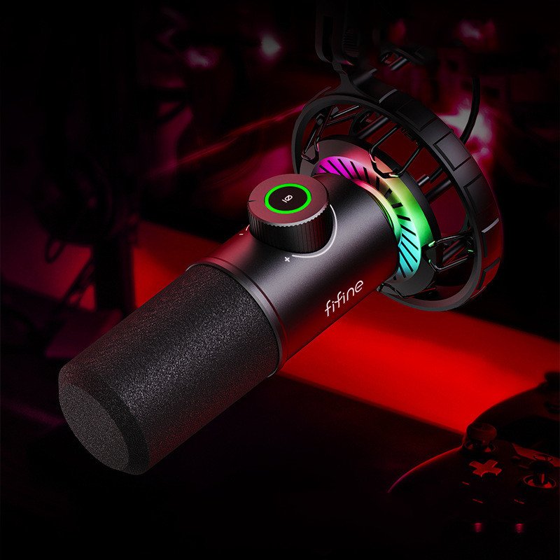 667b8364-1734-4856-a652-b62f2e785a3e.jpg Dazzling Player K658Plus Dynamic Microphone Cardioid Point - Image 1