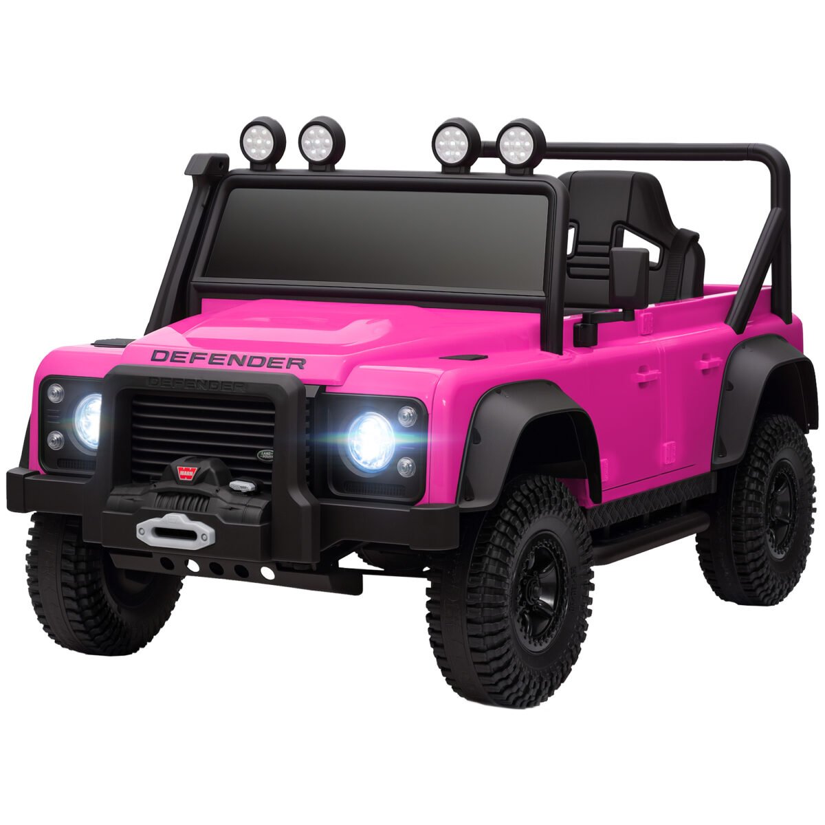 Electric Car For Remote Control, Dual Motors, Spring Suspension, LED Lights - Image 3