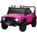 Electric Car For Remote Control, Dual Motors, Spring Suspension, LED Lights - Image 3