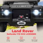 Electric Car For With Remote Control, Dual Motors, Spring Suspension, LED Lights, Black - Image 6