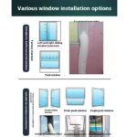 Installation-free Household Portable Air Conditioner Without Outdoor Condenser Compressor - Image 2