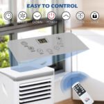 Portable Air Conditioner 7000BTU Remote Fan Modes 24 Hour Timer Auto Off - Image 4